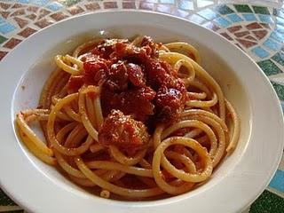 Bucatini all'amatriciana