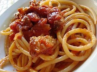 Bucatini all'amatriciana