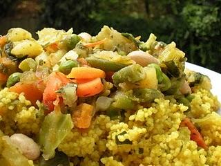 Cous Cous di Verdure alla Curcuma