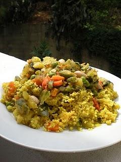 Cous Cous di Verdure alla Curcuma