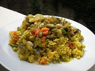 Cous Cous di Verdure alla Curcuma