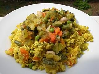 Cous Cous di Verdure alla Curcuma