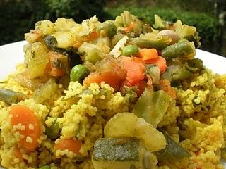 Cous Cous di Verdure alla Curcuma