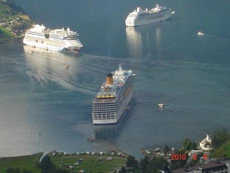 Costa Deliziosa a Geiranger