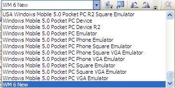 Ripristinare l'emulatore di Windows Mobile 6