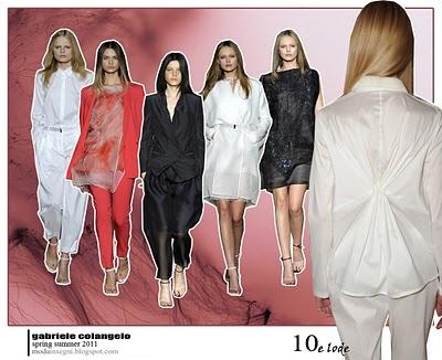 Le pagelle: GABRIELE COLANGELO SPRING SUMMER 2011 (+ VIDEO)