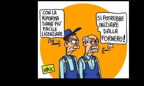 La satira politica del vignettista Marco Vukic – Marzo (2) – Dal nuovo lavoro di Fede alle Brigate Monti…