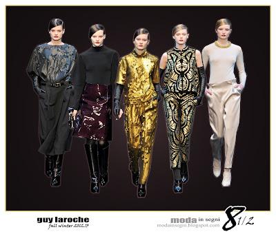 Le pagelle: GUY LAROCHE FALL WINTER 2012 2013