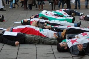 Manifestazione per la Siria: non vogliamo altri morti