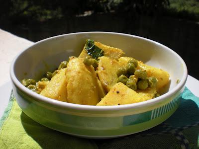 Aloo Matar... ovvero Curry di Patate e Piselli