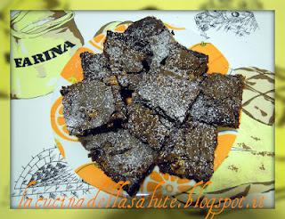 Brownies al cioccolato fondente e noci