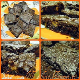 Brownies al cioccolato fondente e noci