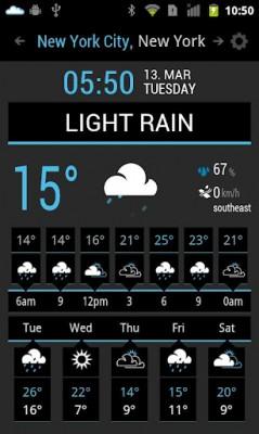 Weather Flow 1 239x400 Weather Flow, previsioni meteo su Android in stile Ice Cream Sandwich