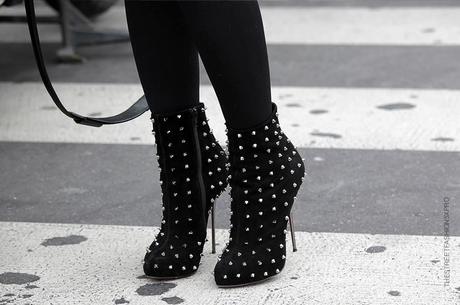 In the Street...Black Fur, Paris & Milan