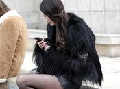 Street...Black Fur, Paris Milan