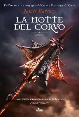 Anteprima:LA NOTTE DEL CORVO di James Barclay