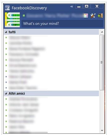 chatfacebook FacebookDiscovery ,la chat di Facebook sul desktop