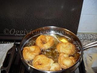 Le Zeppole di S. Giuseppe-Fritte e al Forno, le mie.