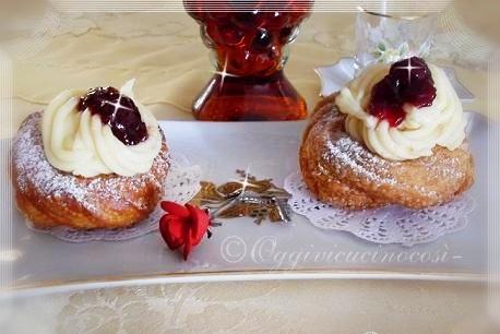 Le Zeppole di S. Giuseppe-Fritte e al Forno, le mie.