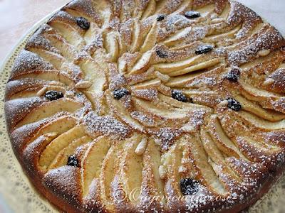 Chiffon Cake  alle Mele Speziata.Il dolce di mele delizioso!
