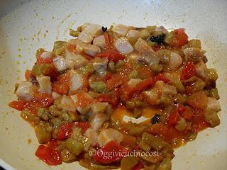 Scialatielli Home-Made al basilico- con Pesce Spada e Melanzane.Che poesia!