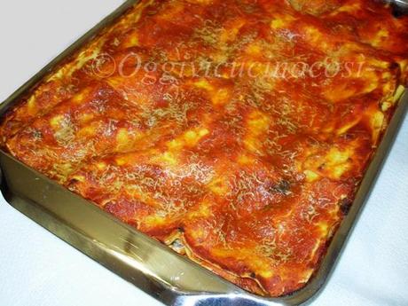 Lasagna di Carnevale. con le polpettine!!-