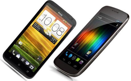 one x galalxy nexus Confronto Galaxy Nexus, HTC One X e One S [Schede Tecniche e Benchmarks]