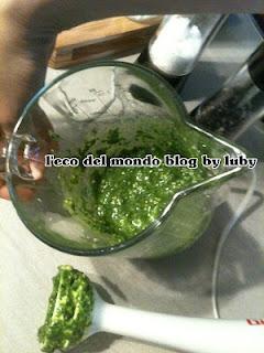 PESTO DI RUCOLA VELOCE