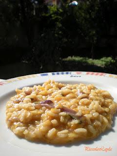 Risotto Zucca gialla e cipolle rosse di Tropea