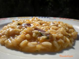 Risotto Zucca gialla e cipolle rosse di Tropea