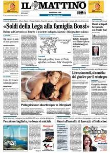 Foto,ecco tutte le prime pagine dei maggiori quotidiani sportivi e del Il Mattino