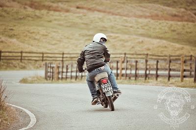 Riding the Sheffield by Honda C70