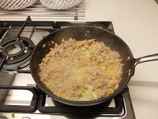 Fusilli con la salsiccia