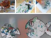 Rametti pino... dipingere colorati pesciolini