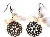 ORECCHINI Filigrane perle