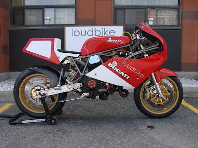 Ducati F1 750 Racer 1988 by Loudbike