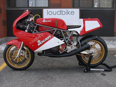 Ducati F1 750 Racer 1988 by Loudbike