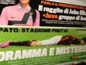 FOTO-ECCO LA PRIMA PAGINA DELLA GAZZETTA DELLO SPORT,CONTE ALL.JUVE POSSIBILITA’ CHE SIA COINVOLTO NEL….