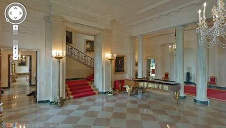 casabianca Google Street View e la Casa Bianca!