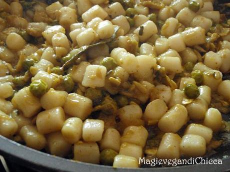 Gnocchetti di pasta riso primavera