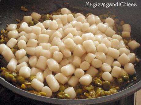 Gnocchetti di pasta riso primavera