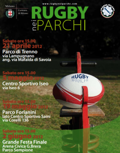 La Rugby Grande Milano porta il rugby nei parchi
