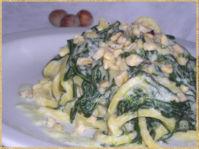 Tonnarelli con agretti, nocciole e …Fiocco della Tuscia (gli ingredienti essenziali li trovi da DOL)