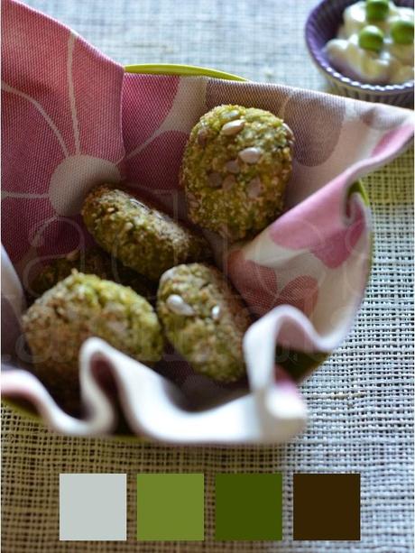 Falafel ai piselli (Pasquetta pastello n° 3)