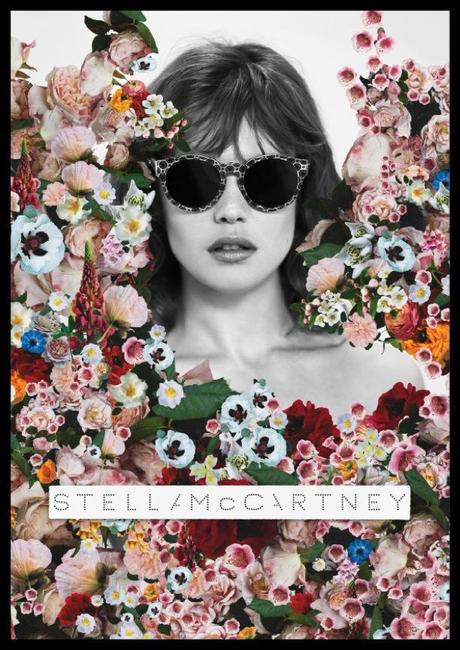 Stella McCartney S/S 2012 Campaign Model: Natalia Vodianova Photographer: Mert & Marcus Styled by: Stella McCartney round print sunglasses