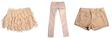 Bershka SS12 rosa cipria: colore di tendenza, ricco di charme, romantico e mai banale