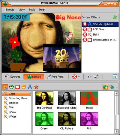 Aggiungere effetti video alla propria webcam con WebcamMax: download!