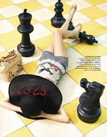 Hannah Holman for Elle France