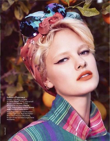 Hannah Holman for Elle France