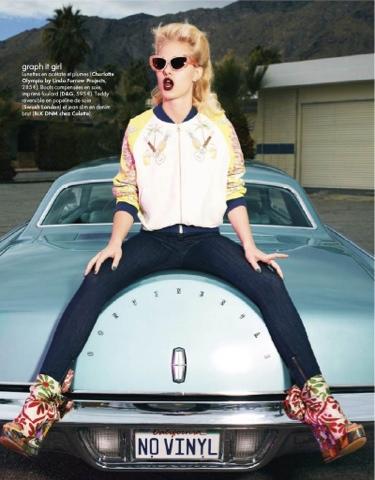 Hannah Holman for Elle France